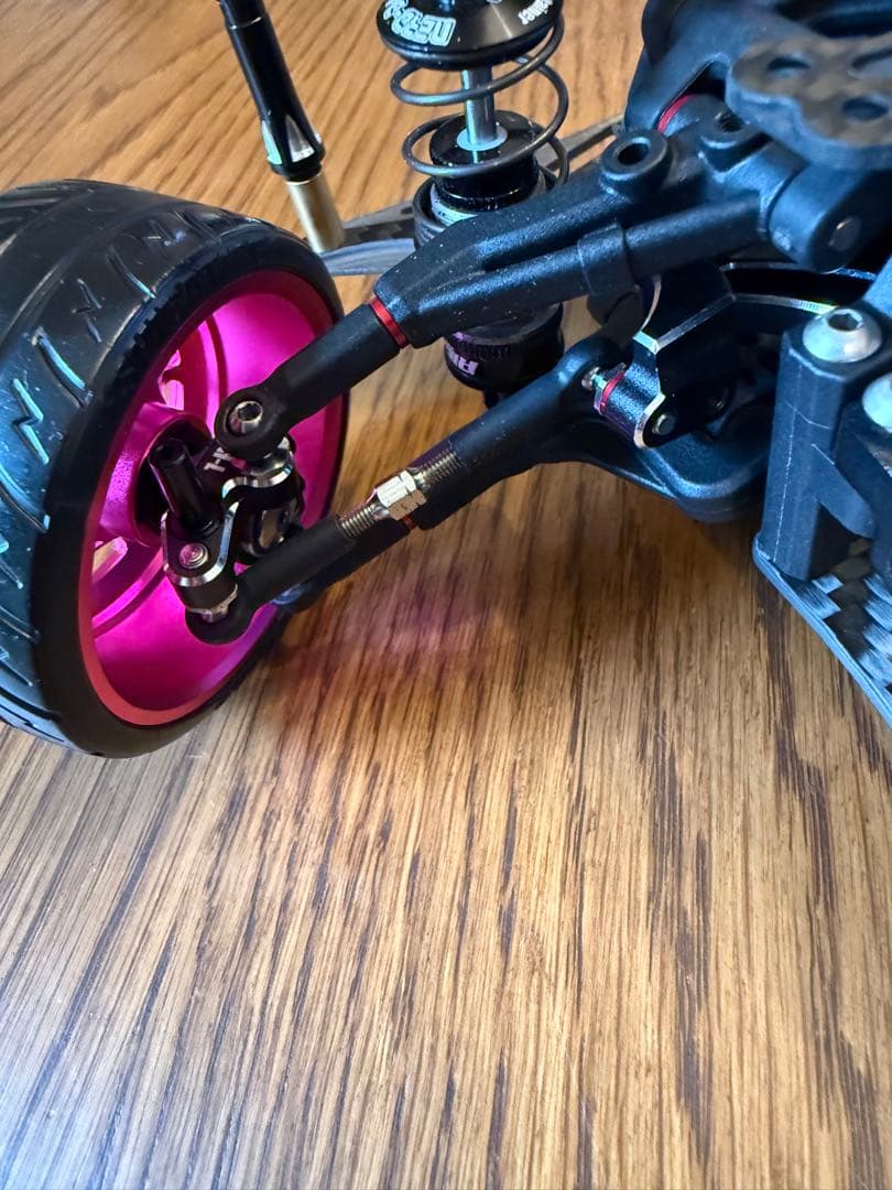 RaveD カーボンシャーシ RDX ナードダンパー