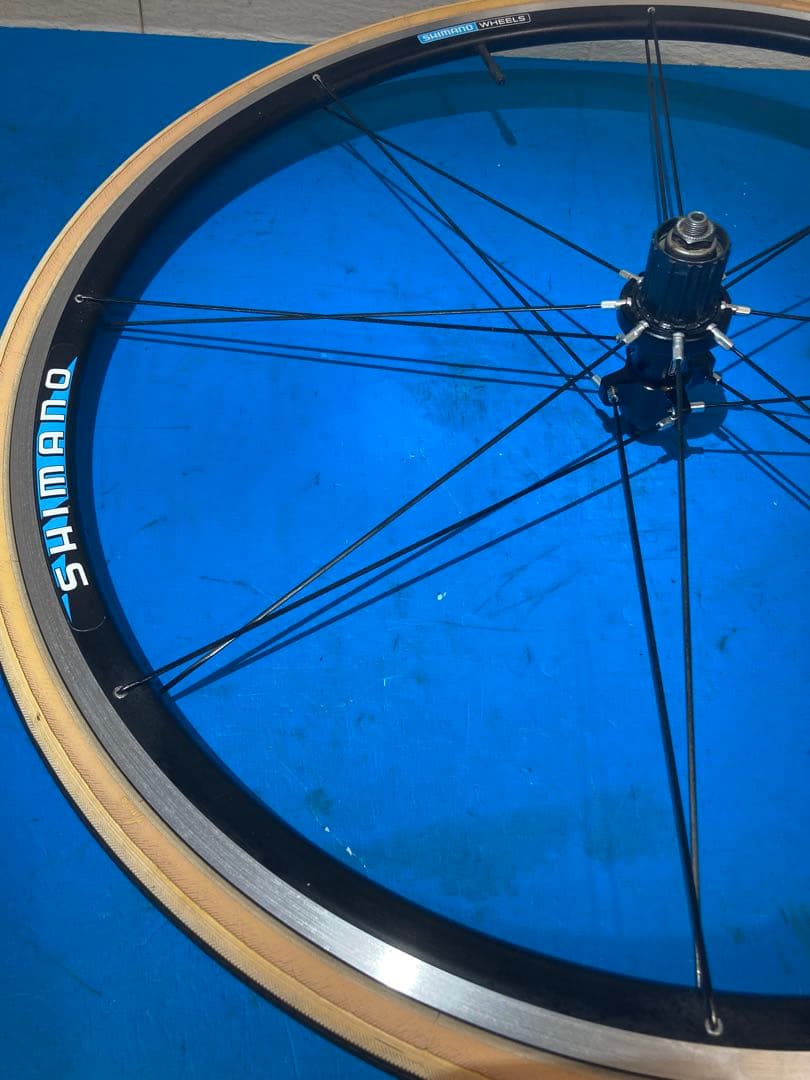 ★良品フルメンテ済 WH-R540 10sフリー 前後ホイール クイック付