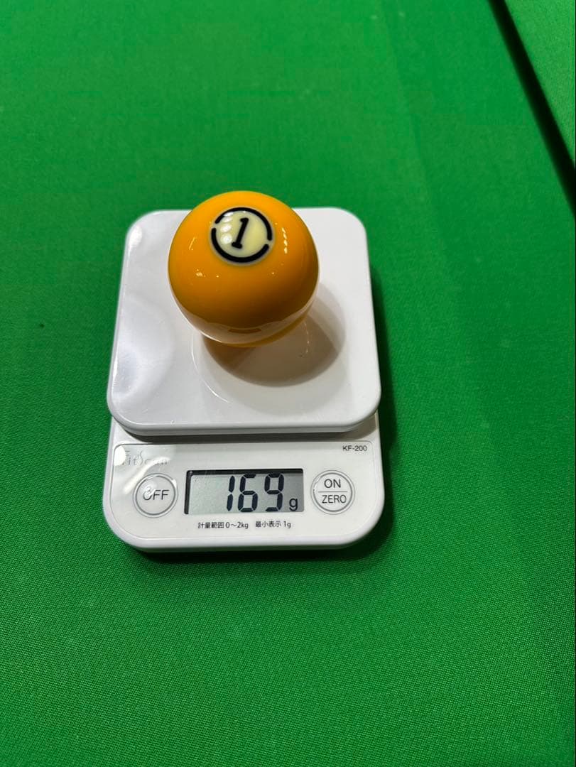 美品 アラミス トーナメント TV BLACK デュラミス ビリヤード ボール