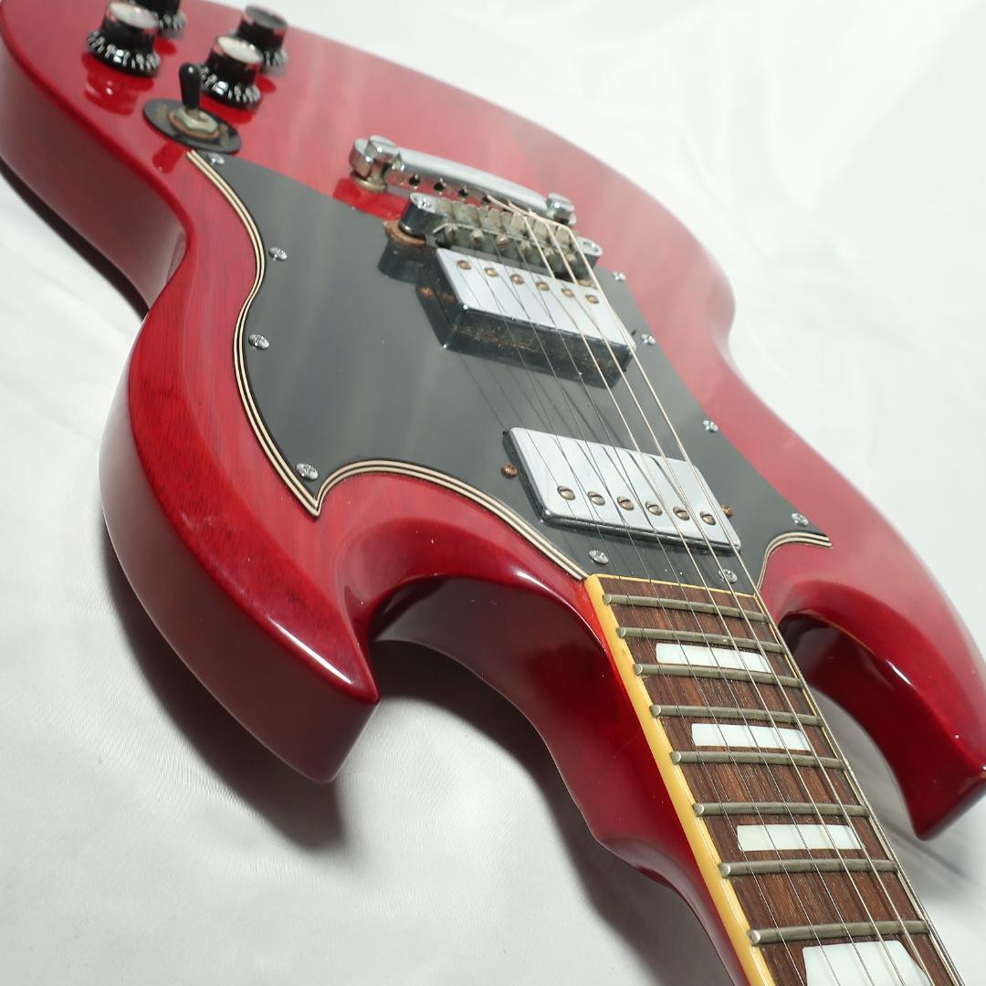 Maison SGタイプ エレキギター ケース付き セットネック