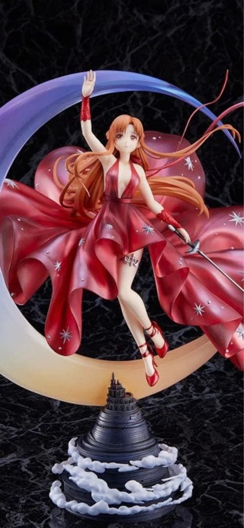 渋スク　アスナCrystal Dress Ver 特典パネル付き