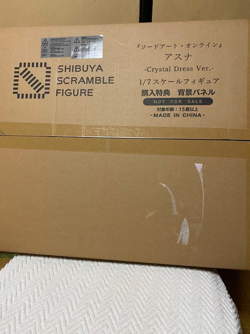 渋スク　アスナCrystal Dress Ver 特典パネル付き