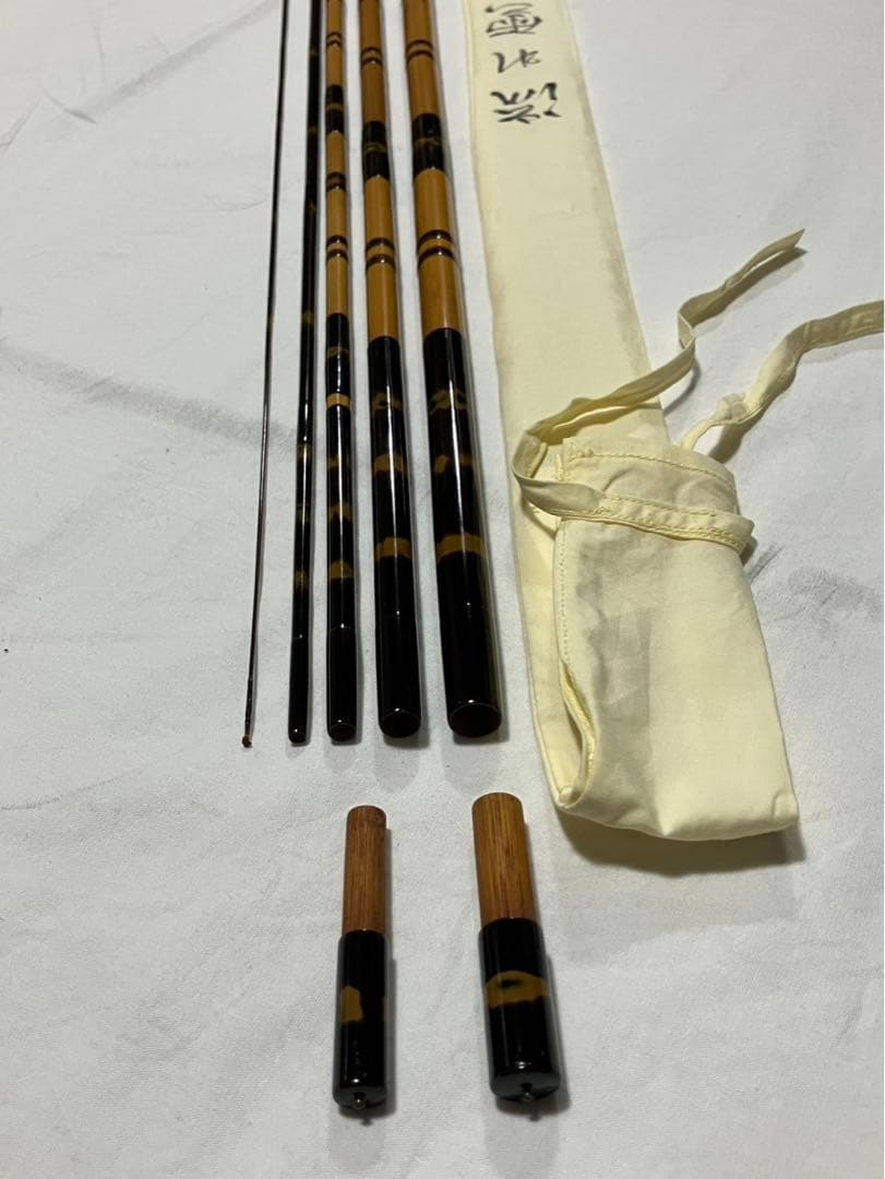 へら竿　紀州の名竿　流れ雲　大利根　16.6尺