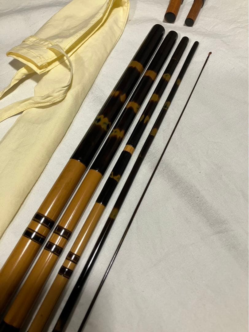 へら竿　紀州の名竿　流れ雲　大利根　16.6尺