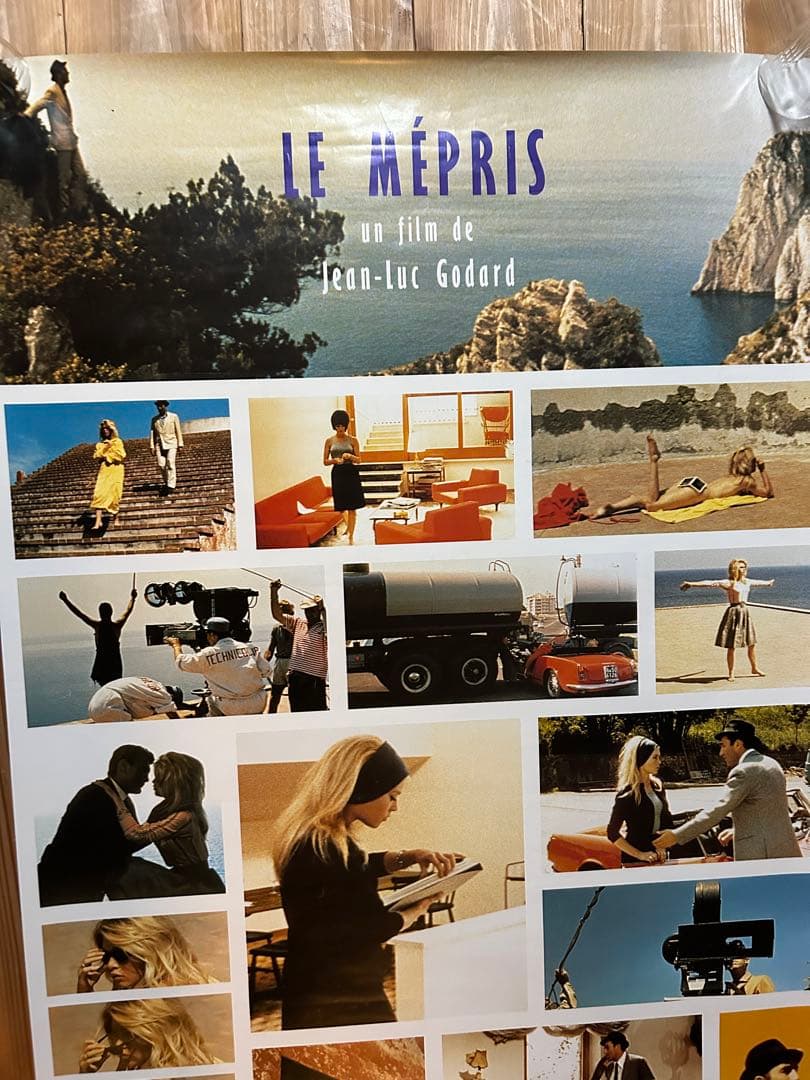 ジャン　リュック　ゴダールのポスター貴重　アニエスベー