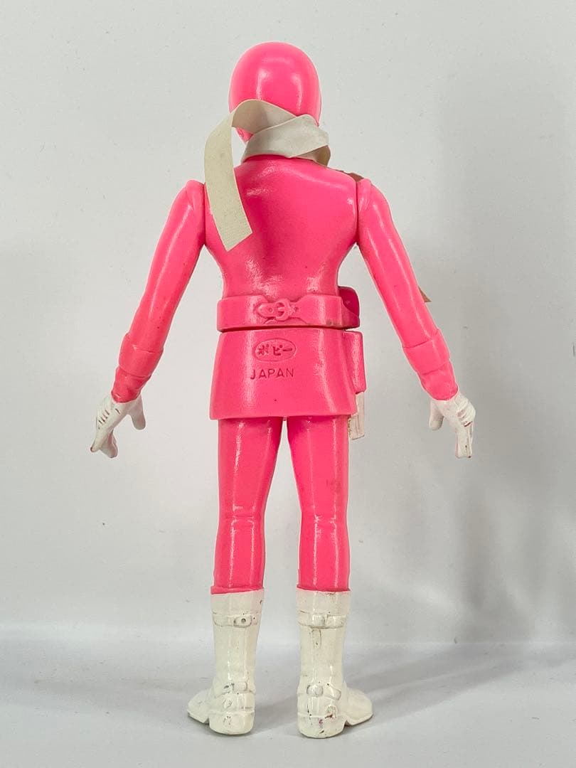 ポピー ミニソフビ デンジピンク 中古 電子戦隊デンジマン