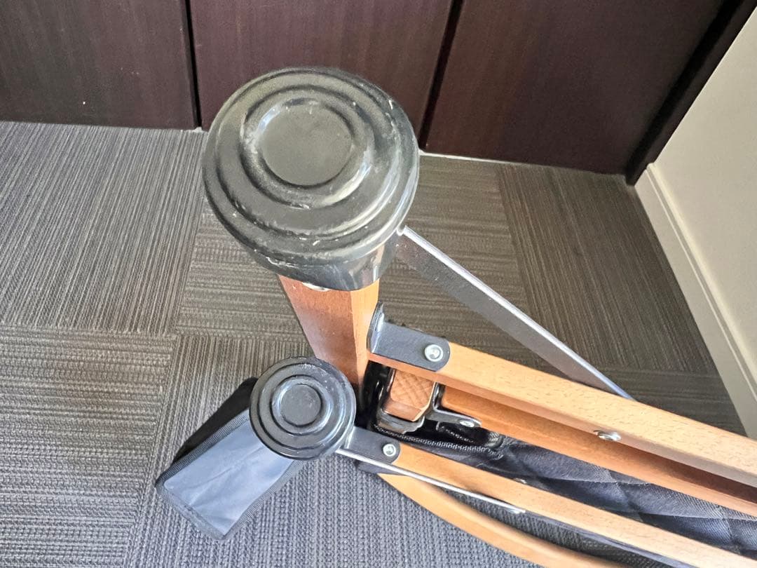 WAQ Folding Wood Chair ブラック