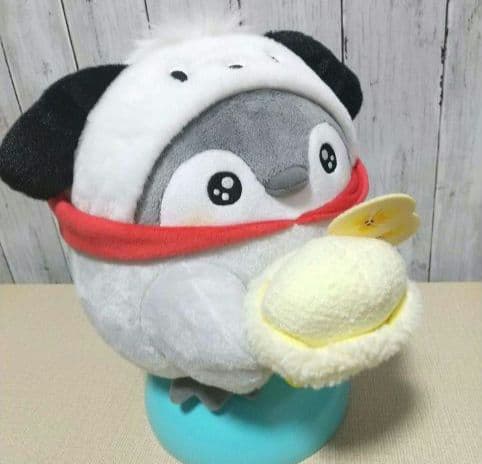 コウペンちゃん × ポチャッコ ぬいぐるみ(M) サンリオ