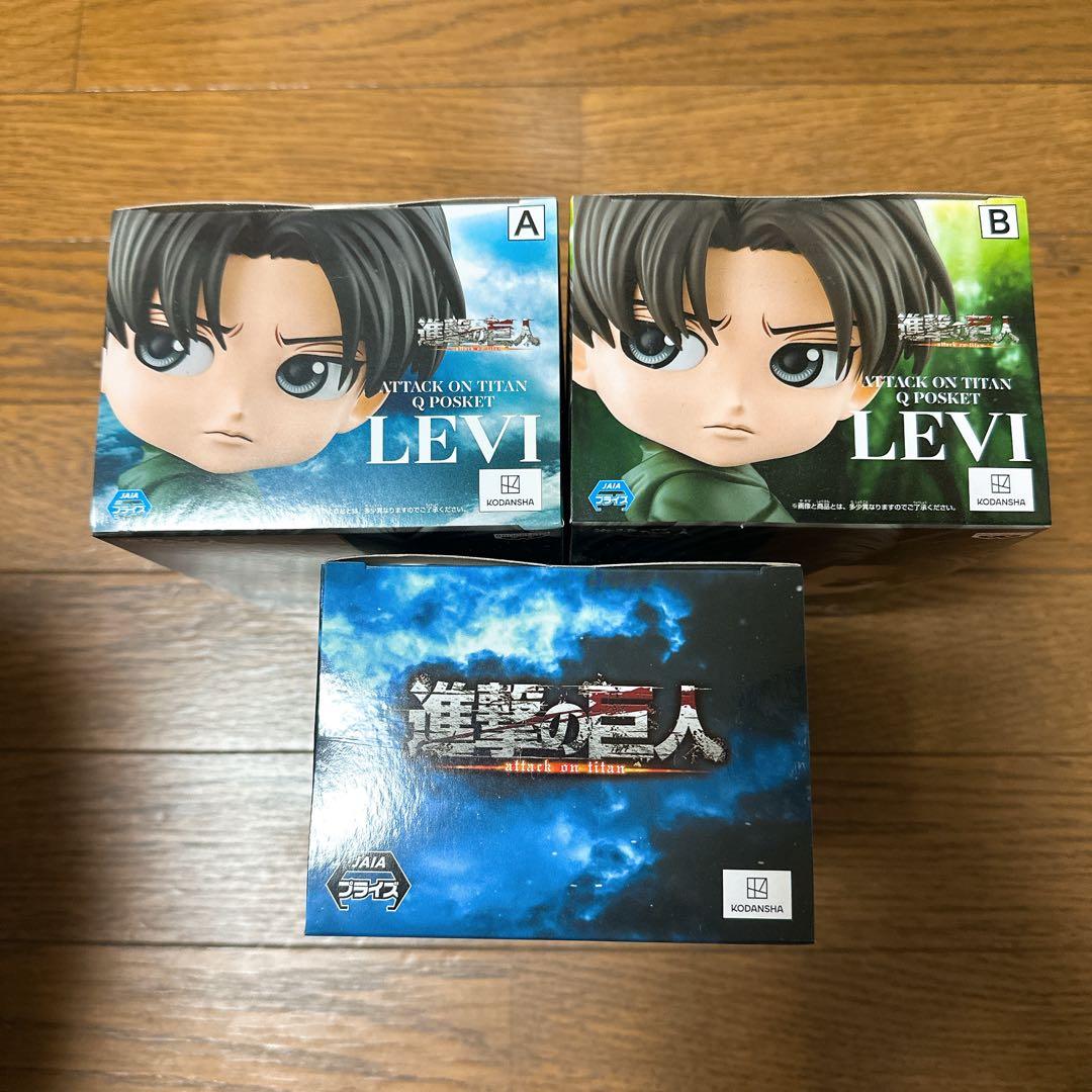 進撃の巨人　リヴァイ　フィギュア