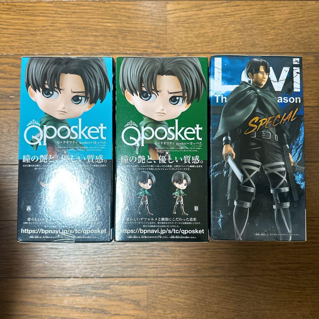 進撃の巨人　リヴァイ　フィギュア