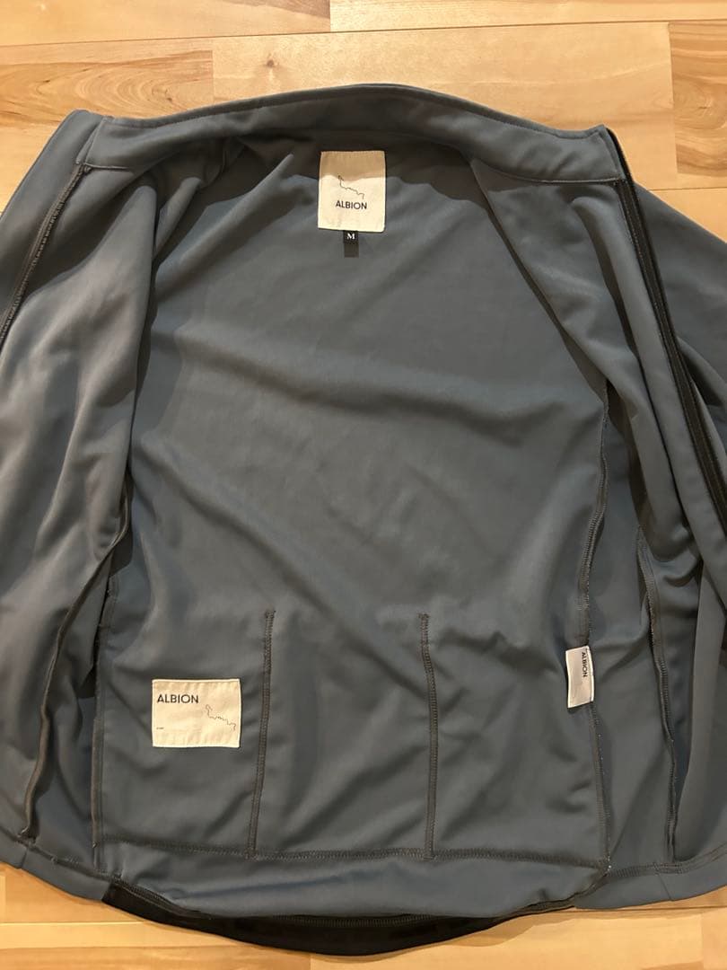 ALBION サイクルジャージ長袖M＆半袖M、サイクルキャップ 3点セット