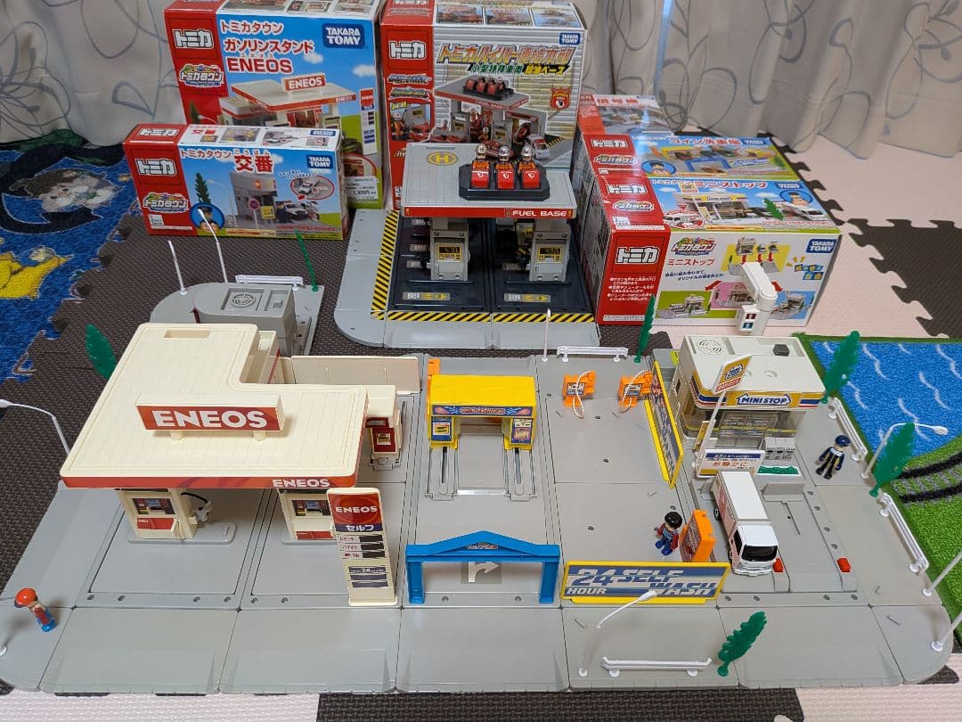 トミカタウン　まとめ売り 　ミニストップ　洗車　ENEOS　など