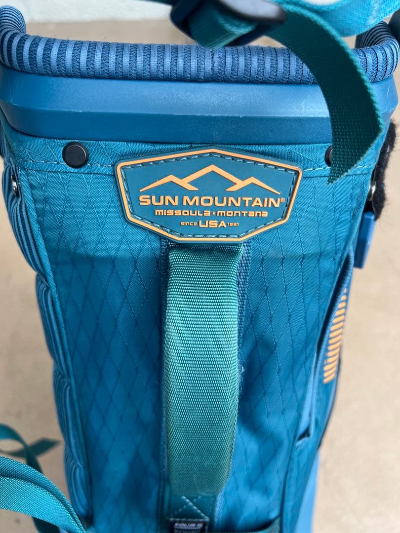 Sun mountain スタンド付きゴルフバッグ 口枠14分割