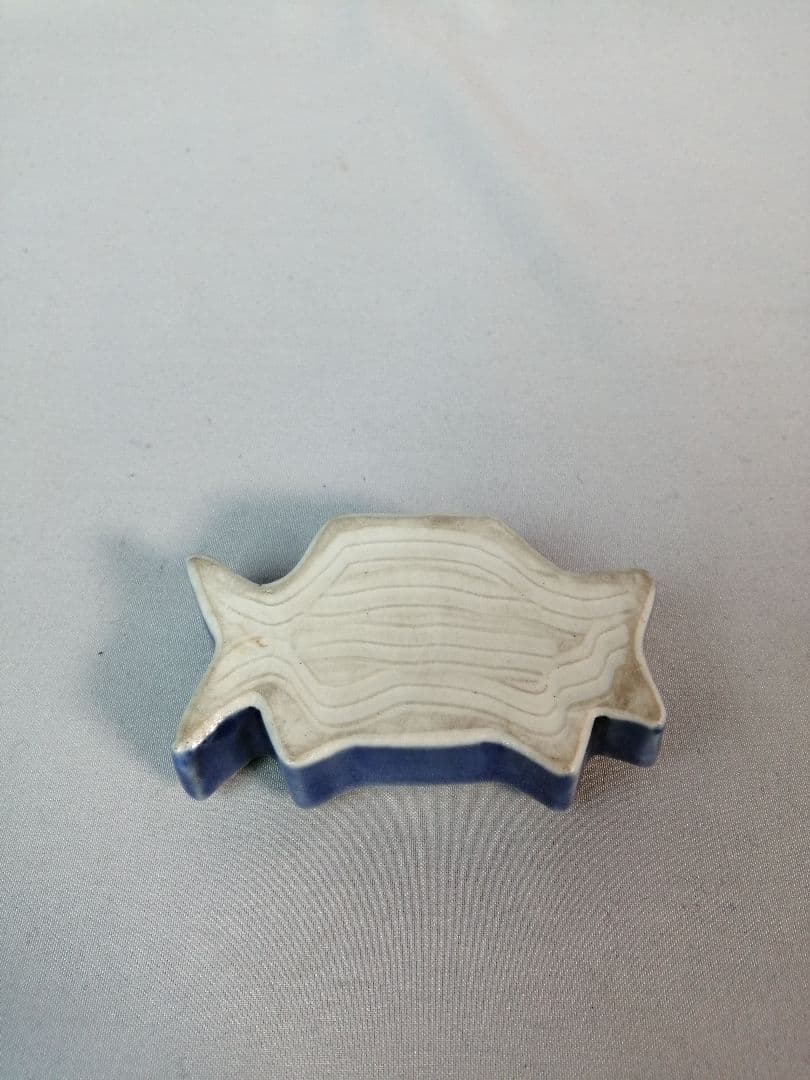 【茶道具】北峰作　木魚香合　香合283