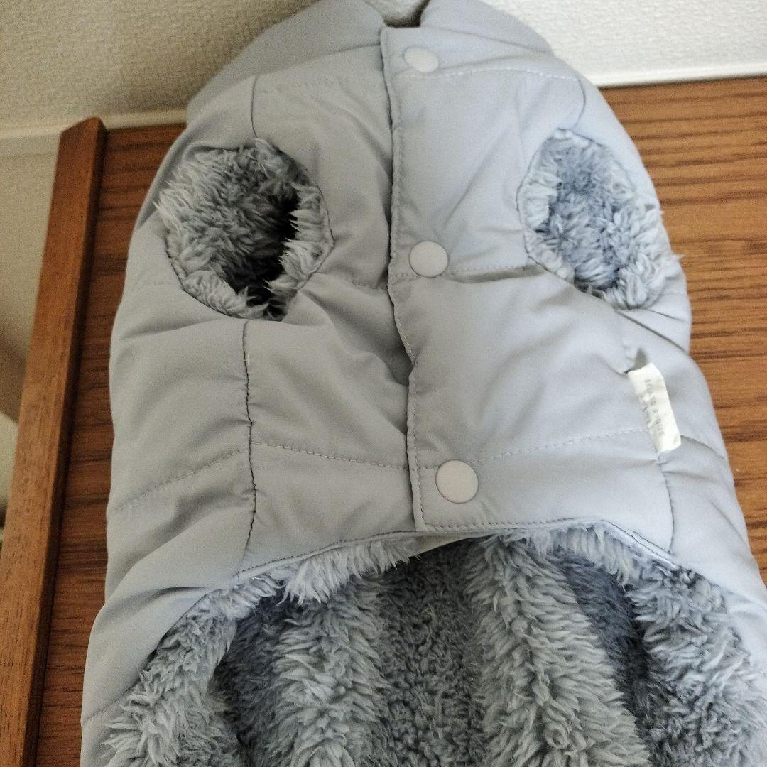 【完売品】GELATO PIQUE ブルー 犬服ダウン Mサイズ