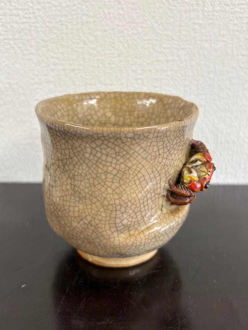 茶道具　蟹 湯呑み 倉庫整理品　MT--44