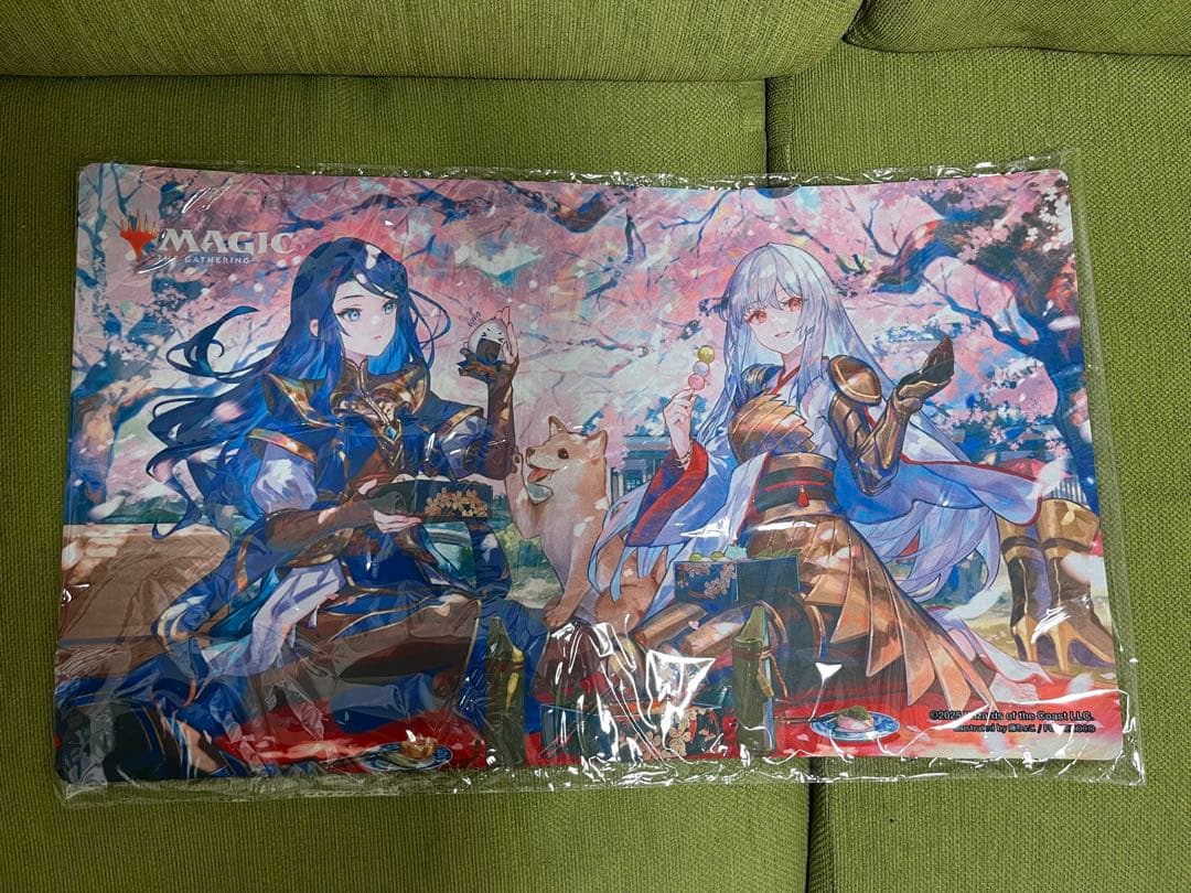 MTG お花見キャンペーン 放浪皇 プレイマット　ビジュアルボードセット