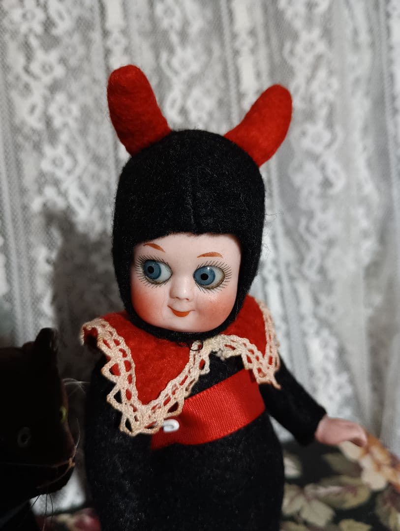 G2⭐アンティークドール　ケストナー　グーグリー　ミニョネット　小悪魔　レア⭐