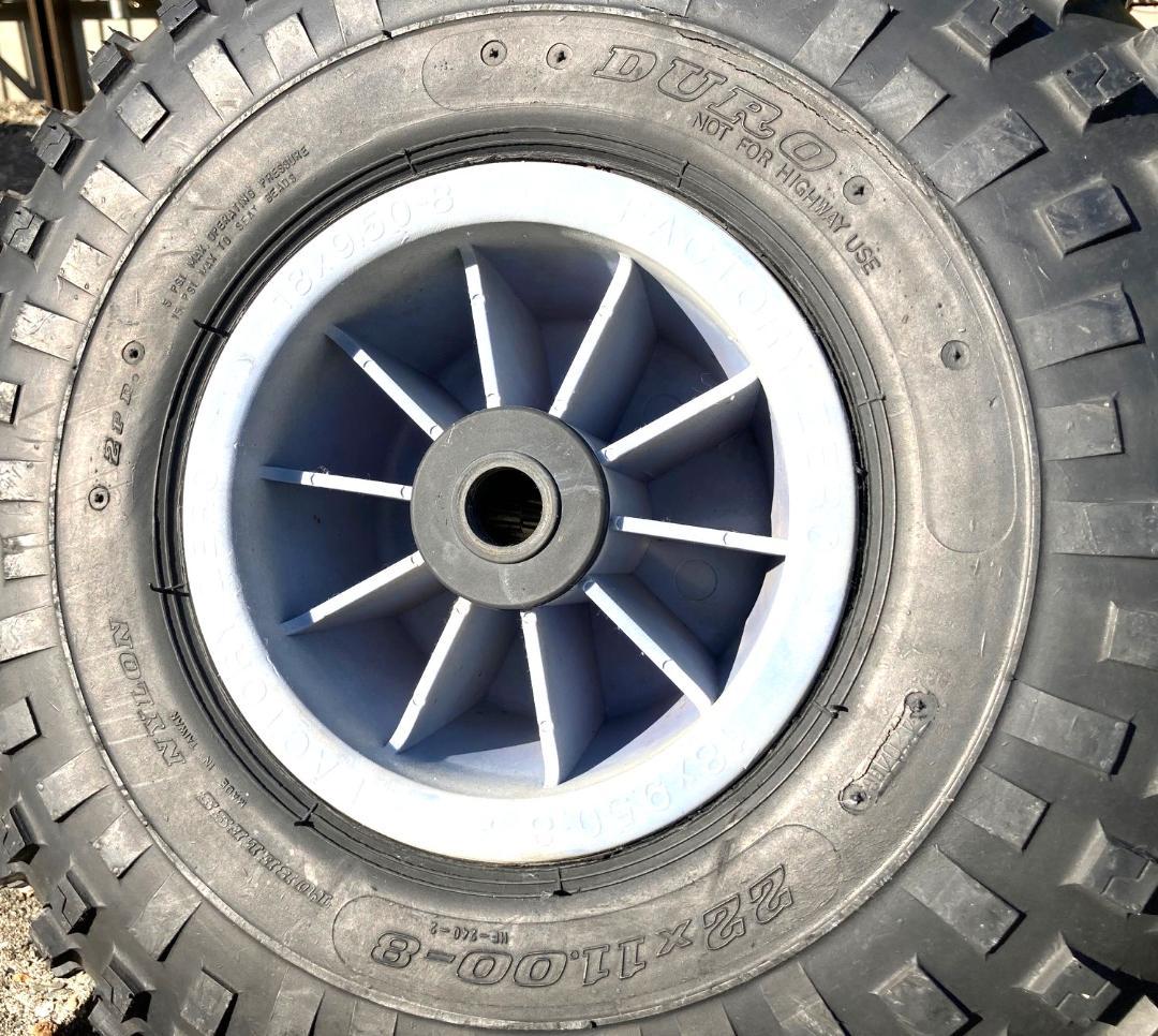 DURO タイヤ HF240 22x11-8 2PR HF240-2 　2本