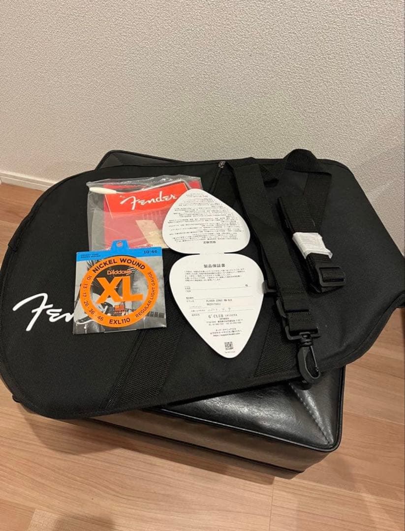 え*む様 Fender Player Series ブラックエレキギター