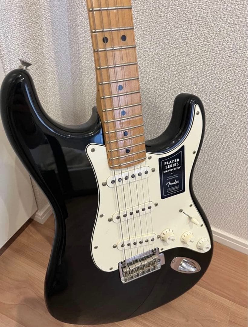 え*む様 Fender Player Series ブラックエレキギター