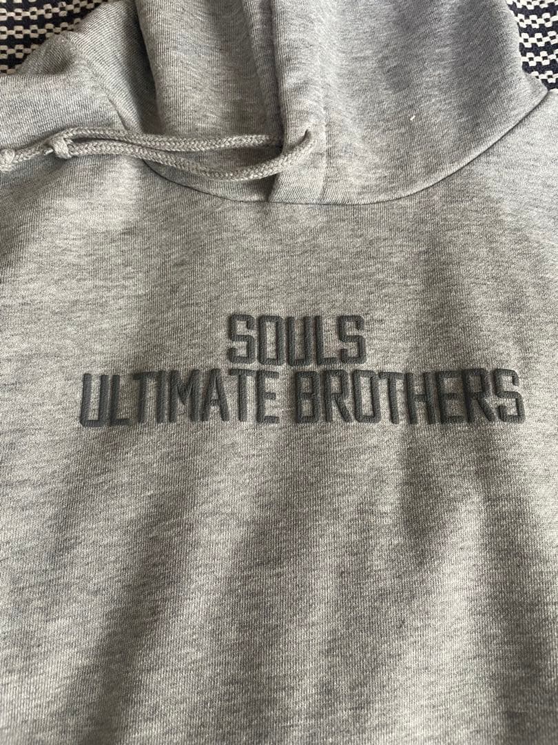 SOULS ソウルズ Wフードプルパーカー グレー 3XL