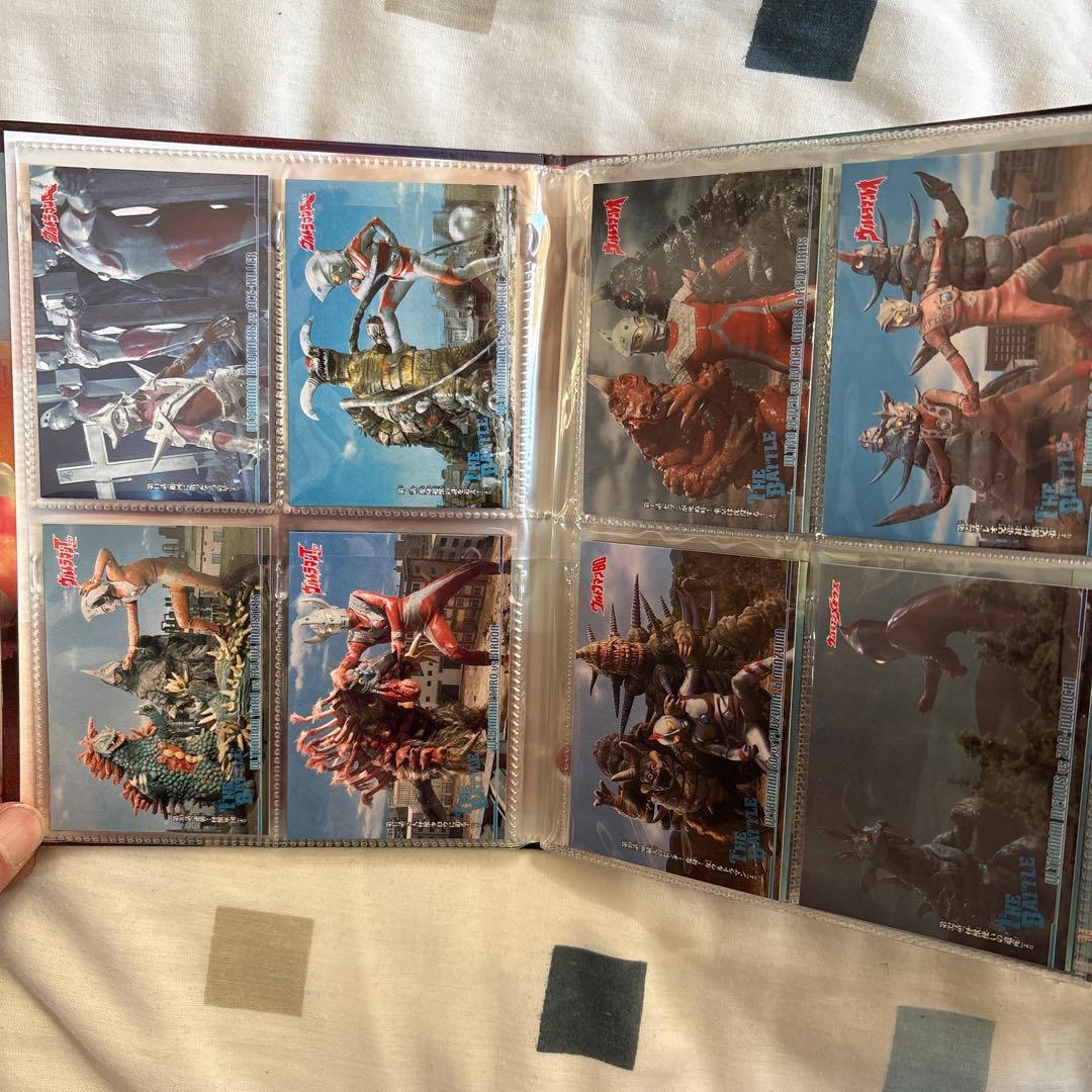 ウルトラ兄弟カードファイルとカード62枚セット　※要商品説明確認