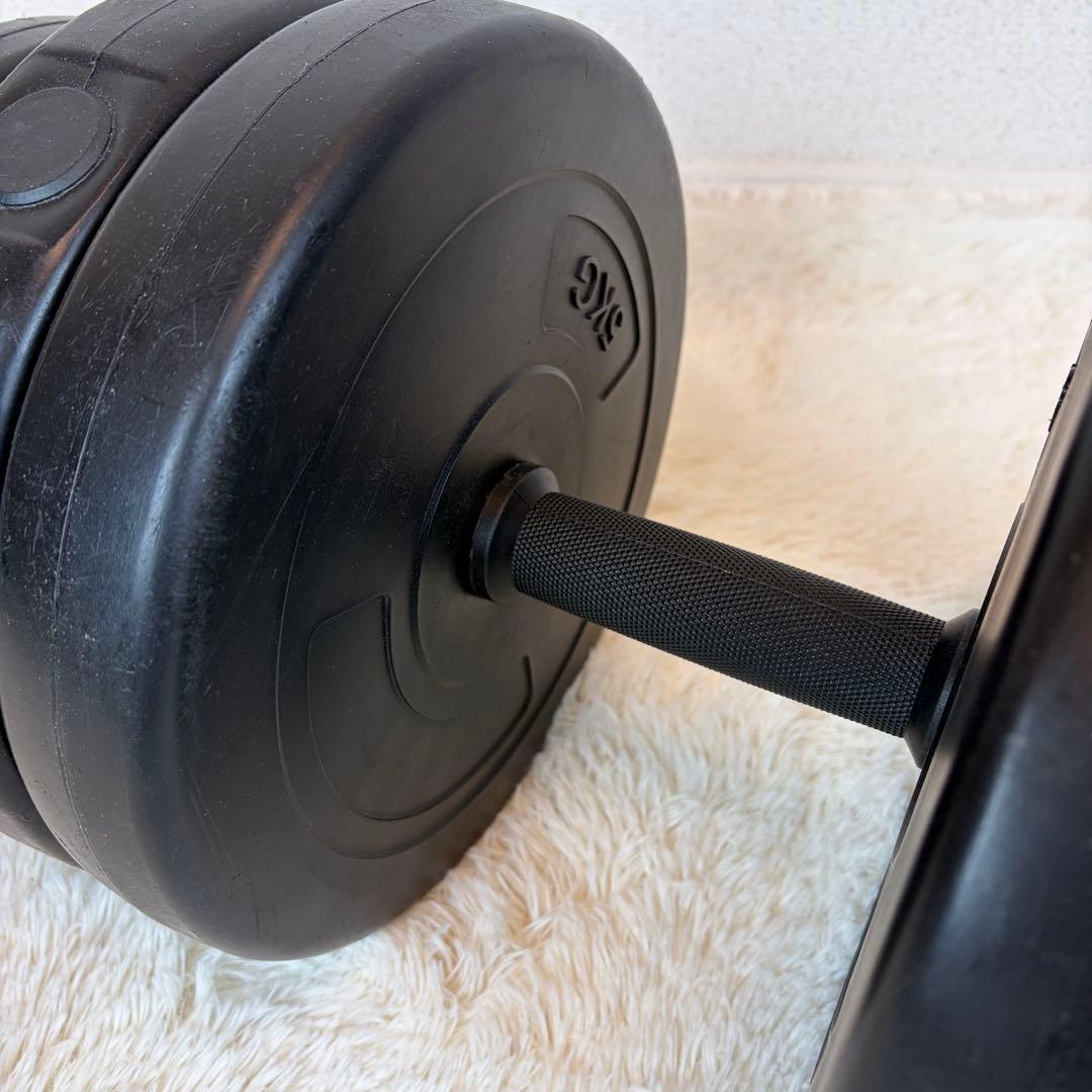 直接引き取り限定 約80kg 可変式 ダンベル プレート セット