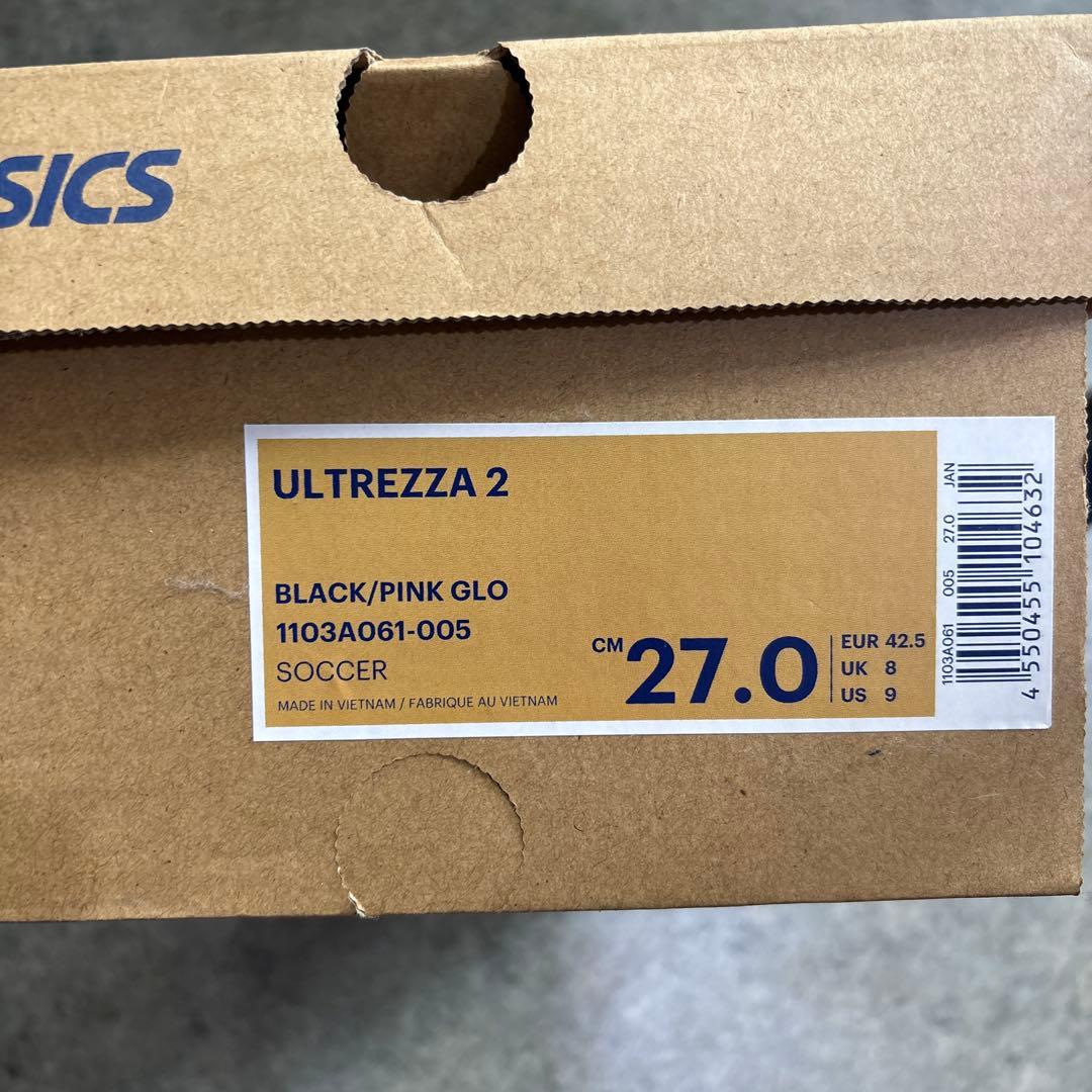 アシックスサッカースパイク新品27㎝