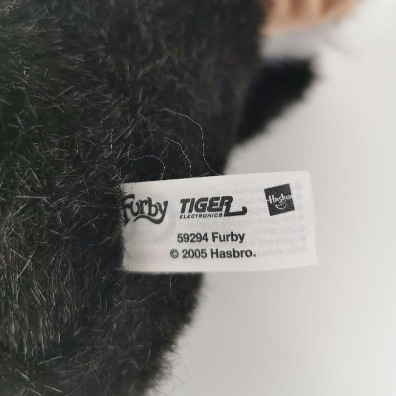 【稼動品】ファービー2 ミルキーパンダ ブルーアイ ドイツ語 箱・スプーン付き