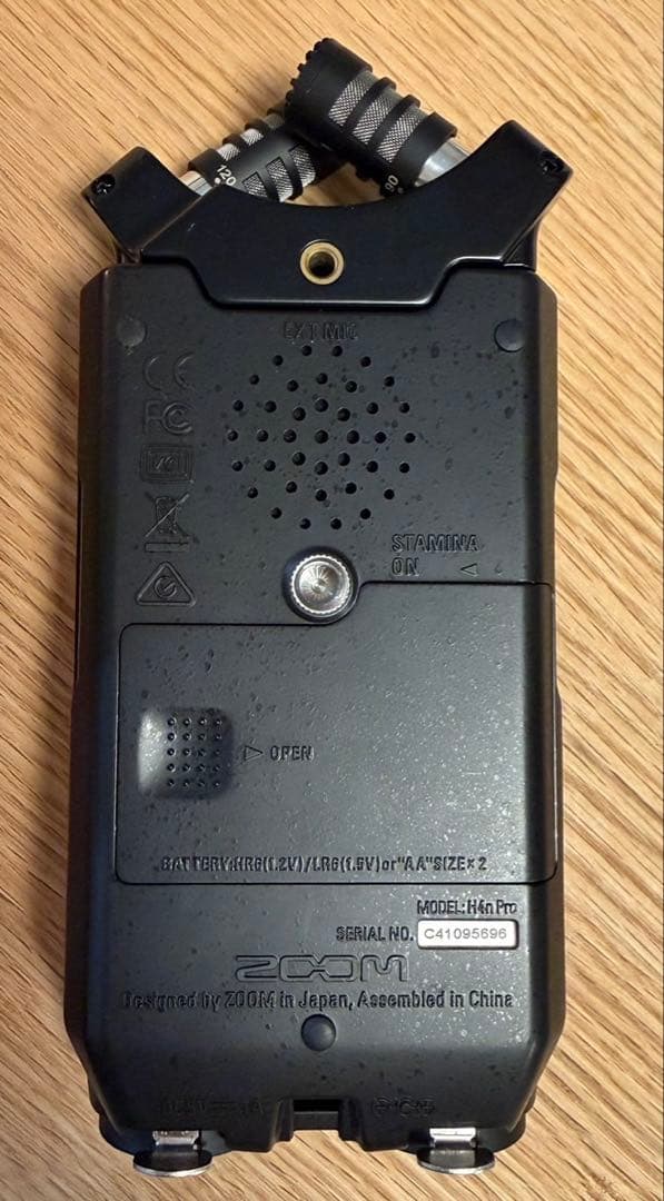 ZOOM ズーム ハンディレコーダー オールブラックエディション H4nPro