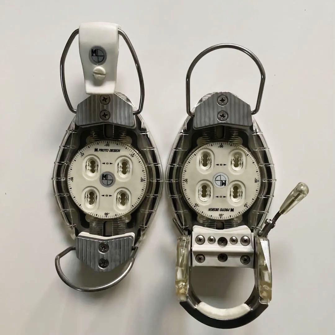 【現品限り】Mプロトデザイン アルペン スノーボード ステップイン バイン