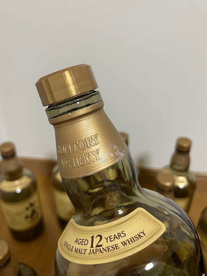 値下げ可 未洗浄品 空き瓶 ウイスキー サントリー 山崎 700ml