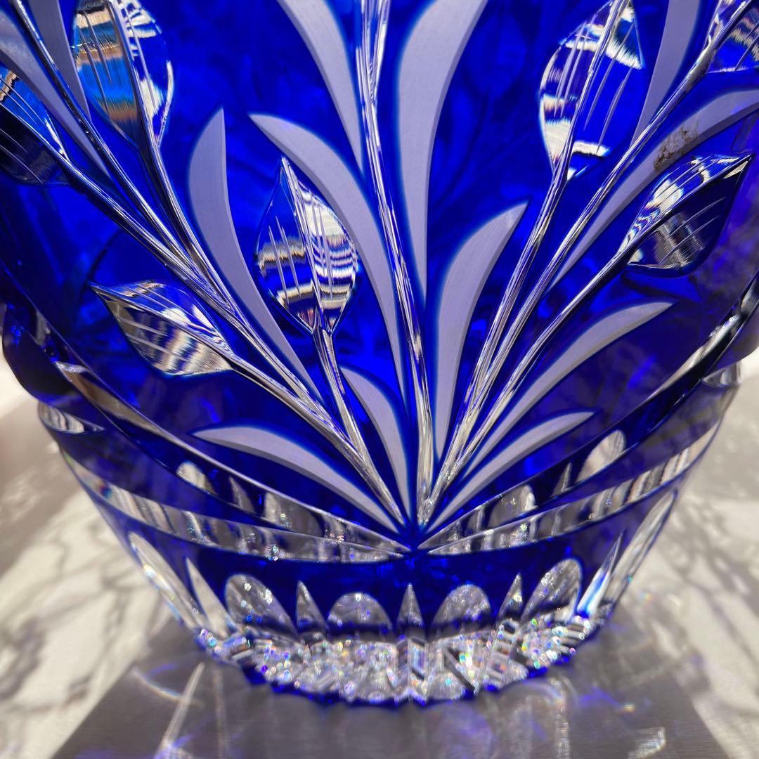 DRESDEN KRISTALドレスデンクリスタル　フラワーベース花器花瓶ガラス