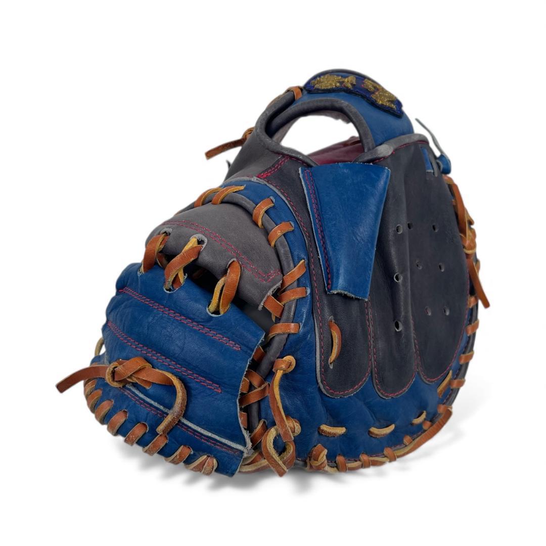 玉澤 TAMAZAWA 純日本製 キャッチャーミット（軟式用） 完全手作 刺繍入