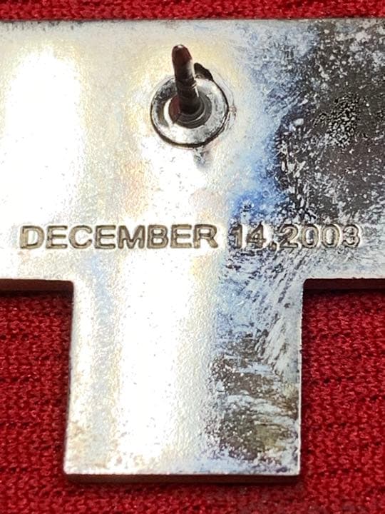 日付刻印 第24回トヨタカップ決勝ピンズ 非売品 希少品