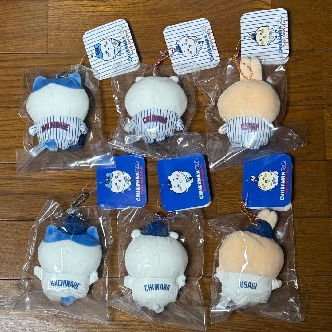 【未開封】 ちいかわ MLB TOKYO SERIES マスコット 全6種セット