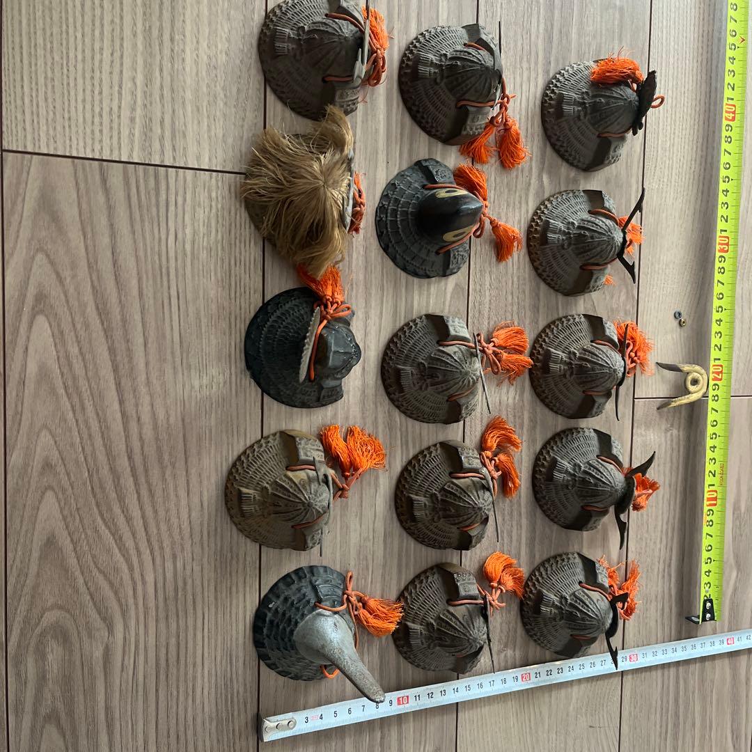 ミニチュア兜15個セット