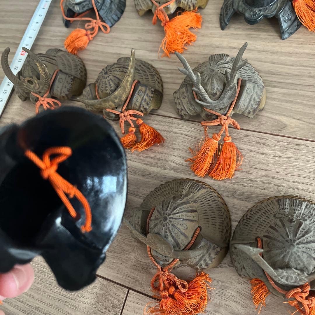 ミニチュア兜15個セット