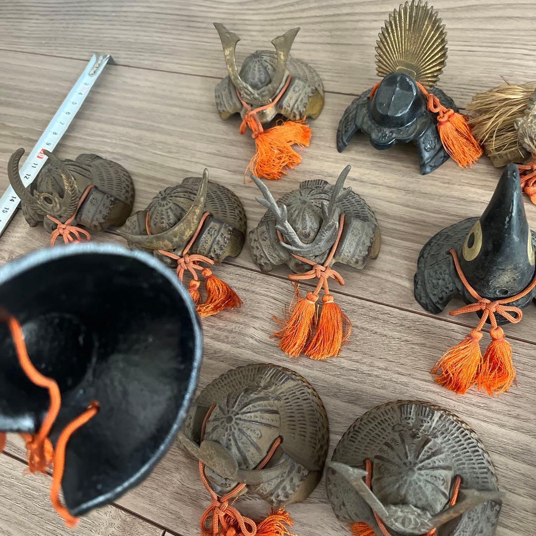 ミニチュア兜15個セット