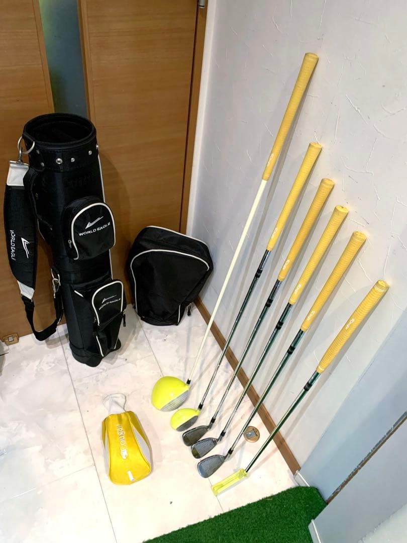 レディースゴルフクラブ　ハーフセット　クーガー　優しい　バッグ/ワールドイーグル