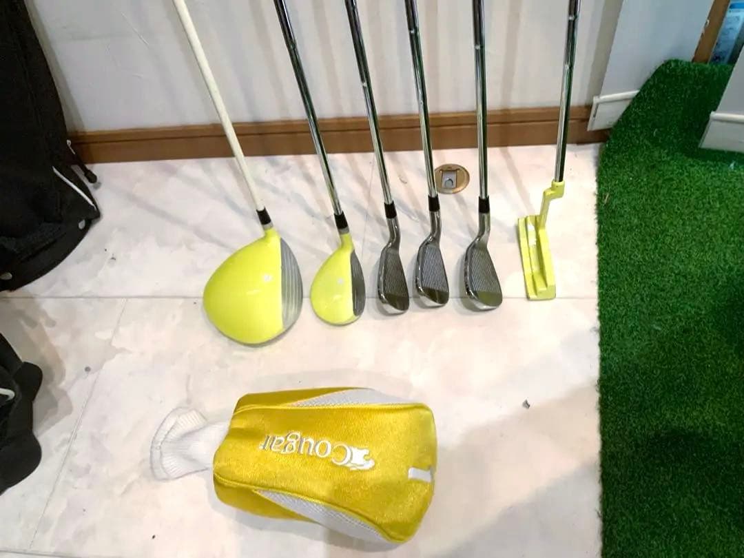 レディースゴルフクラブ　ハーフセット　クーガー　優しい　バッグ/ワールドイーグル
