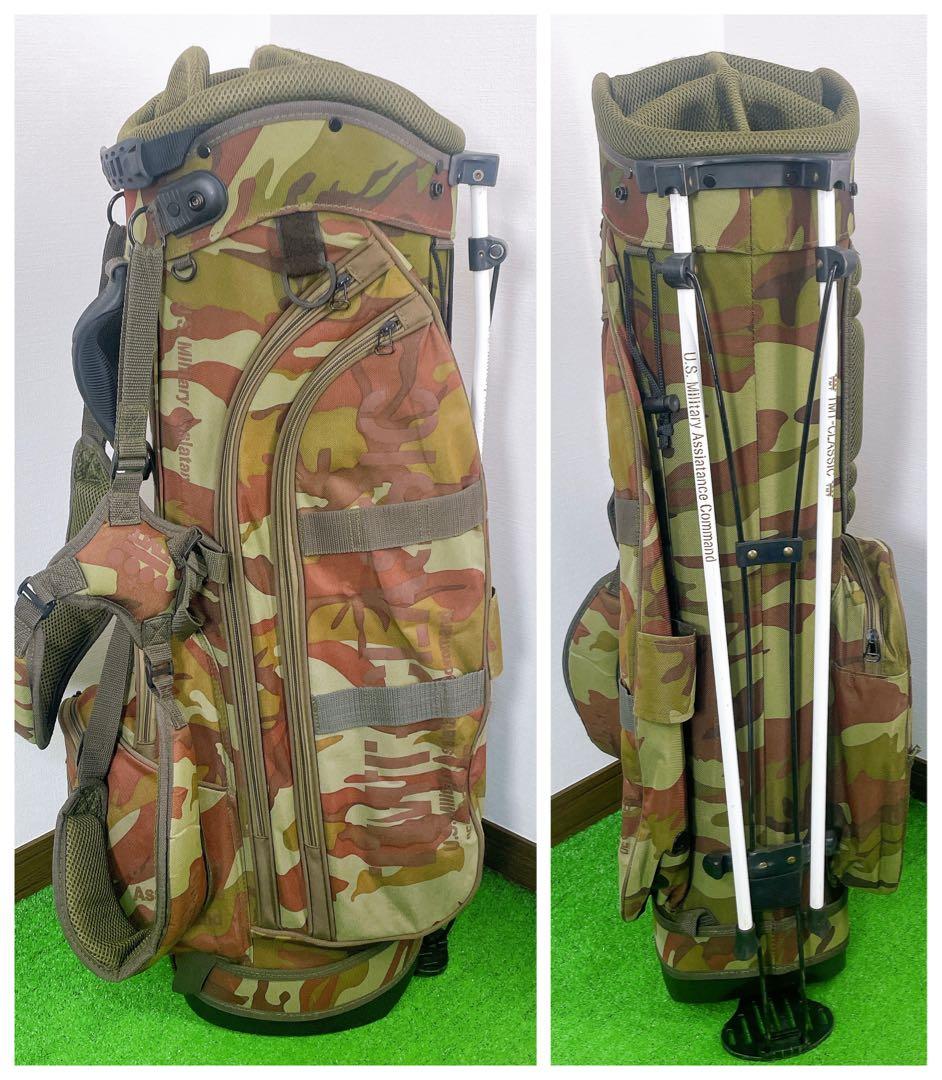 希少　TMT CLASSIC キャディバック　カモフラ　迷彩　ミリタリー