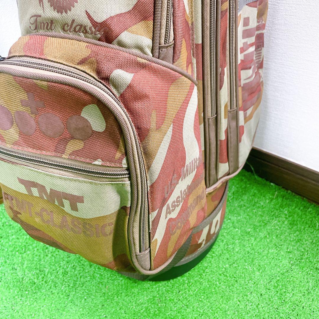 希少　TMT CLASSIC キャディバック　カモフラ　迷彩　ミリタリー