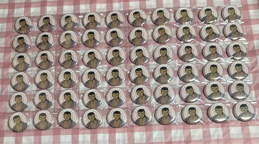 名探偵コナン 街歩き 和服 缶バッジ 大和敢助 60個セット