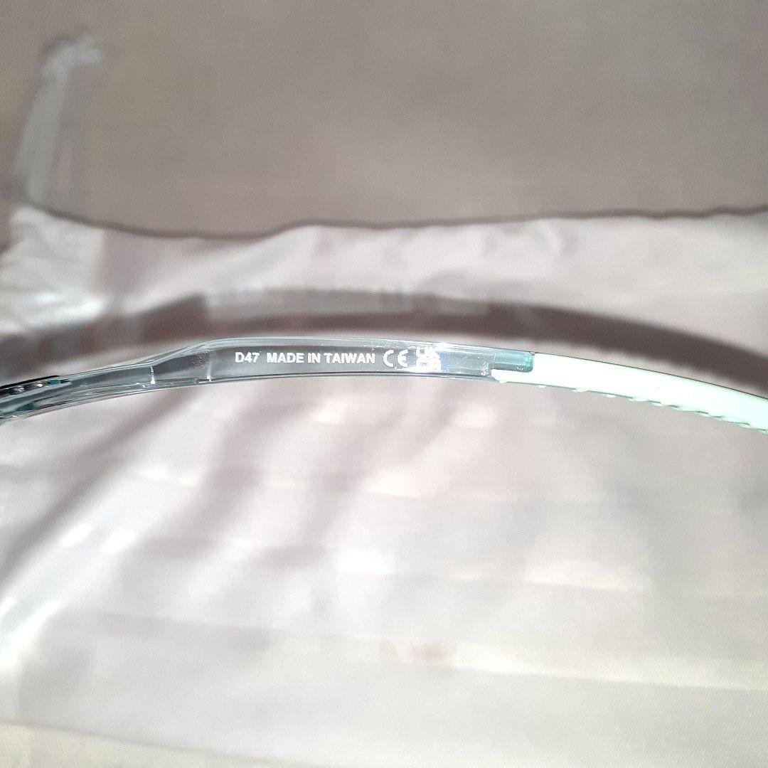 100% Racetrap 3.0 クリアミント ワンハンドレッド サングラス