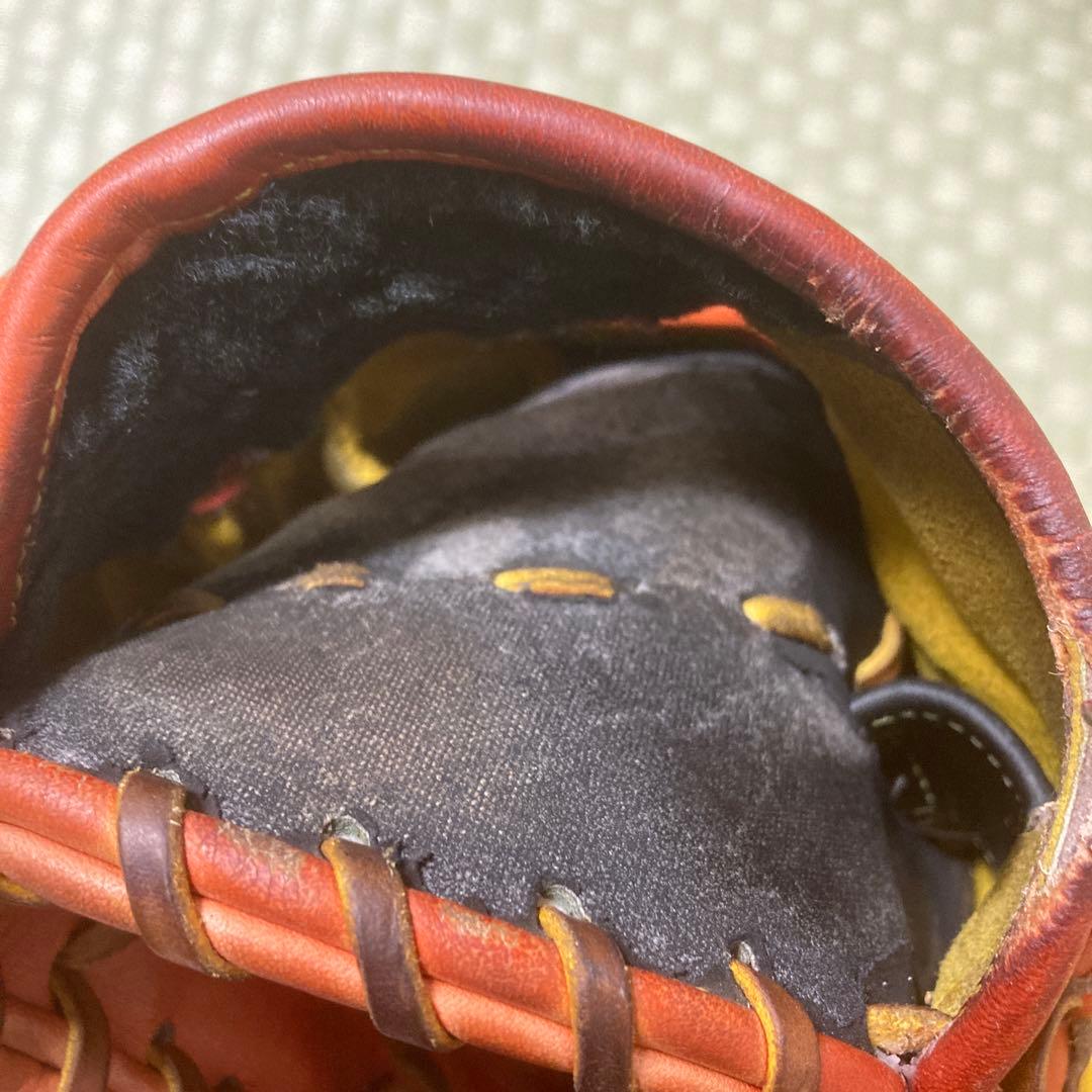 外野手用グローブ　硬式　ナイキ謝道　セット