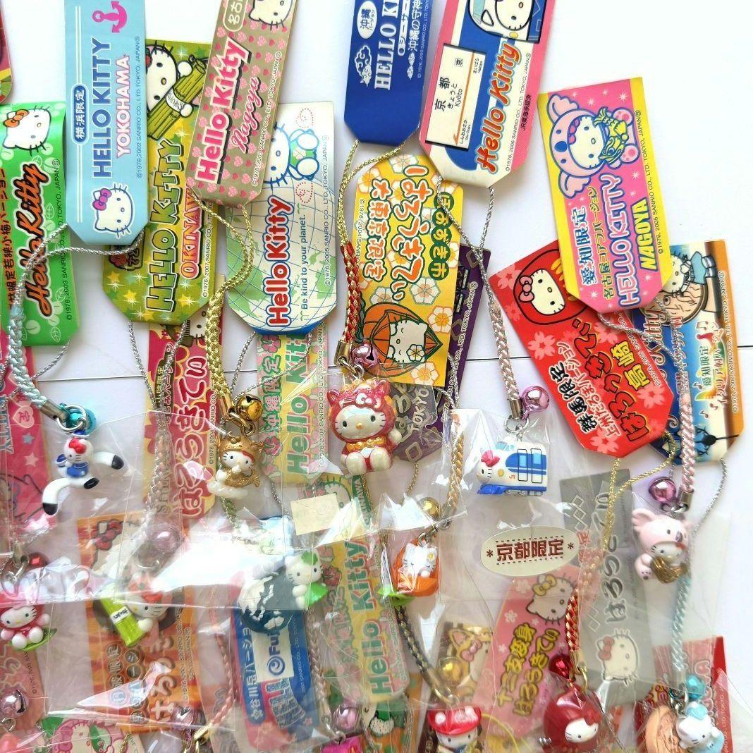 ハローキティ ご当地 根付けストラップ 69個 限定 サンリオ Sanrio