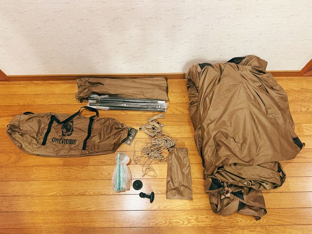 新品同様 ONETIGRIS ワンティグリス ソロホームステッド ナイロン