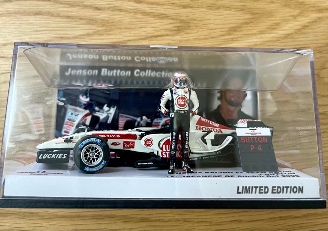 ミニチャンプス F1 ホンダレーシングRA106 J.バトン '06年 日本GP